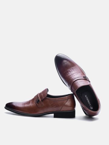 Nâu##Giày lười nam Basic Loafer - N526-51