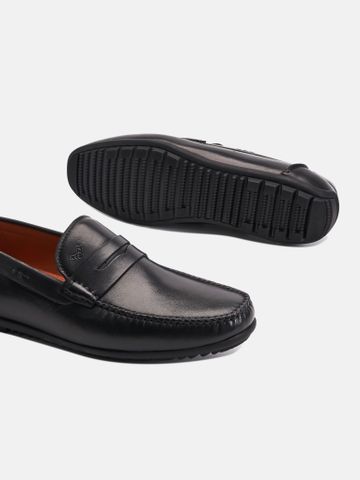 Đen##Giày lười nam Mulgati Penny Moccasin - SP011100