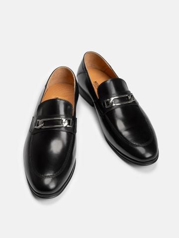 Đen##Giày lười nam Mulgati Horsebit Loafer - SP17338-55