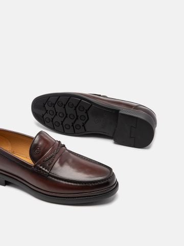Nâu##Giày lười nam Mulgati Penny Loafer - SP17553