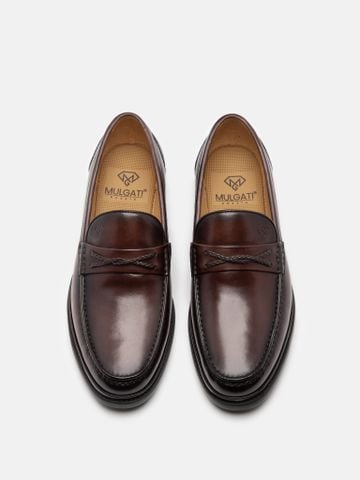 Nâu##Giày lười nam Mulgati Penny Loafer - SP17553