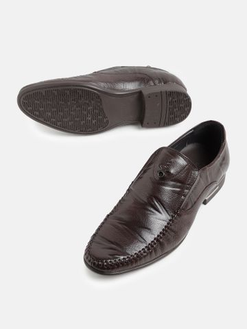 Nâu đen##Giày lười nam Mulgati Loafer - YD136-V905