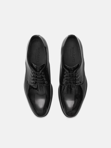 Đen##Giày tây nam Mulgati Plain Derby - 5492A