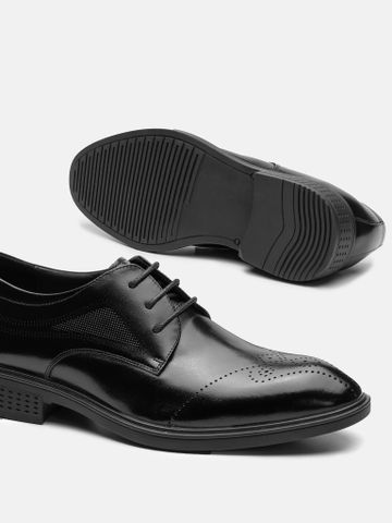 Đen##Giày tây nam Brogues Derby - NW622120