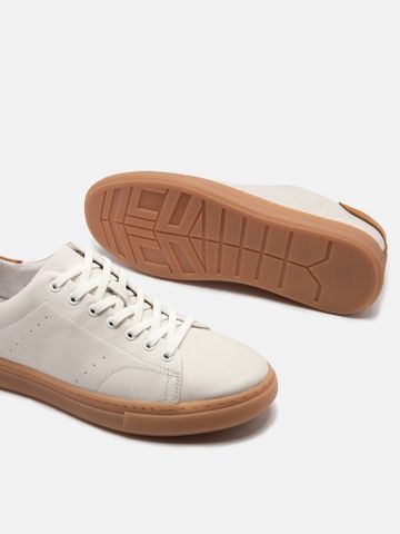 Trắng sữa##Giày thể thao nam Mulgati Classic Sneaker - JJ47A