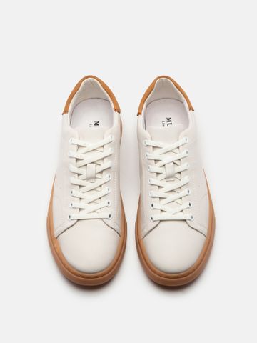 Trắng sữa##Giày thể thao nam Mulgati Classic Sneaker - JJ47A