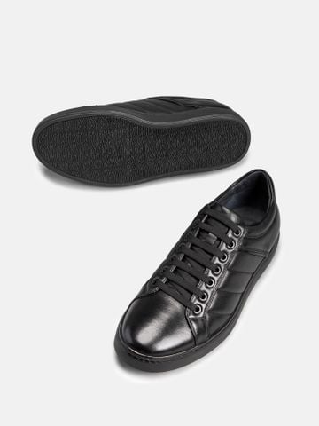 Đen##Giày thể thao nam Mulgati Black Sneaker - M128A-82