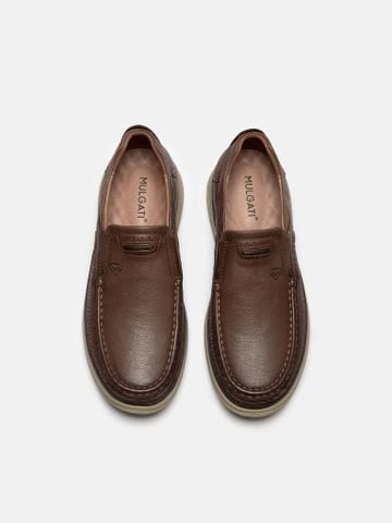 Nâu##Giày thể thao nam Mulgati Slip on - 203127