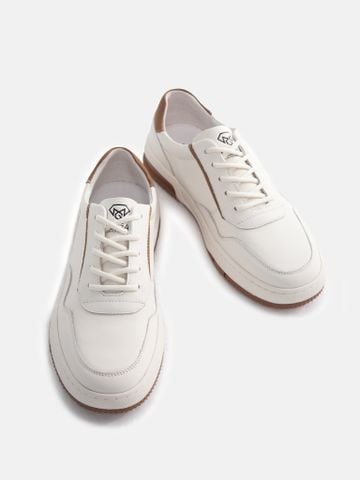 Trắng##Giày thể thao nam Mulgati Sneaker Low - Top - XB20649FK