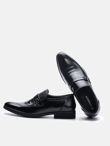 Đen##Giày lười nam Loafer - N518-77N