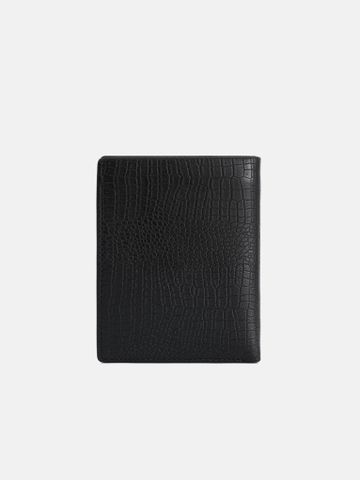 Đen##Ví da nam Mulgati Wallet - VD3341 Đen đứng