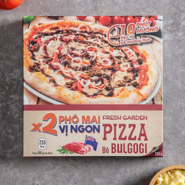 Bánh pizza bò bulgogi