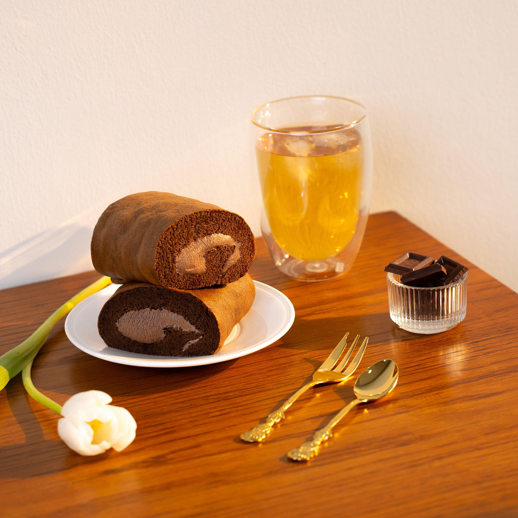 Bánh cuộn sô cô la