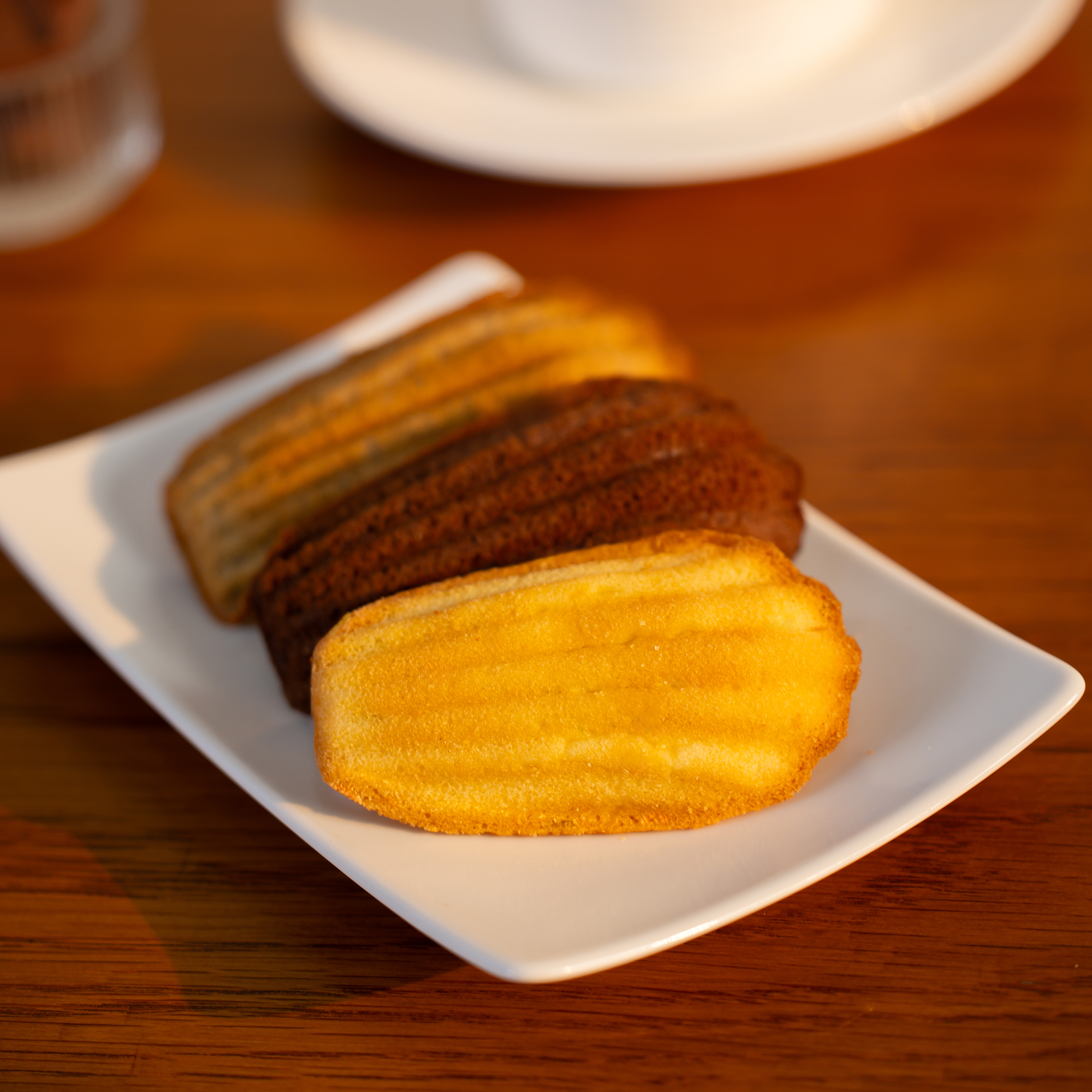 Bánh madeleine cà phê