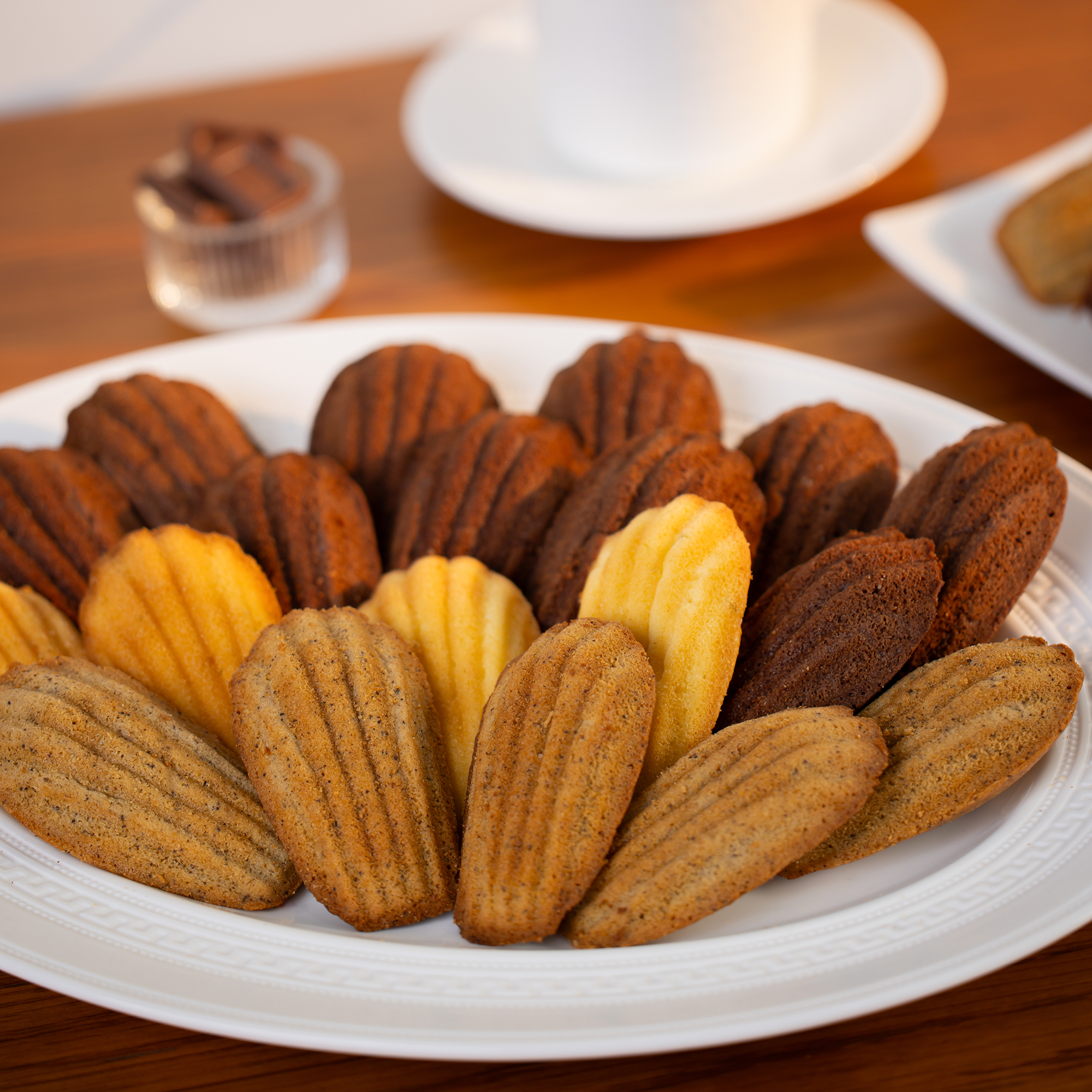 Bánh madeleine cà phê