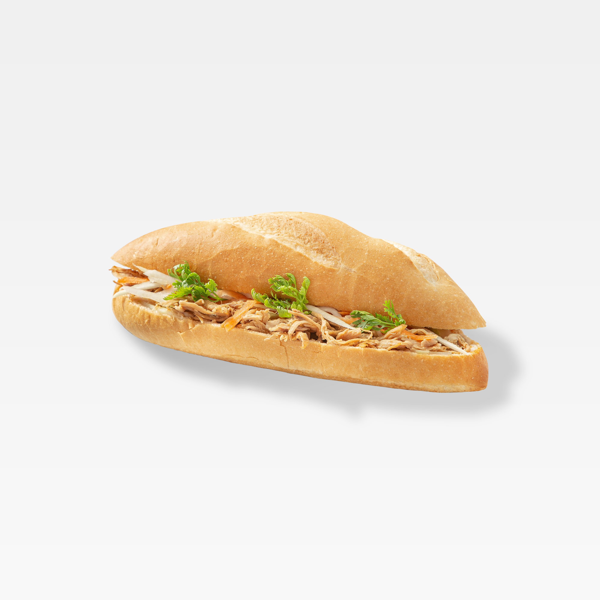 Bánh mì kẹp gà teriyaki