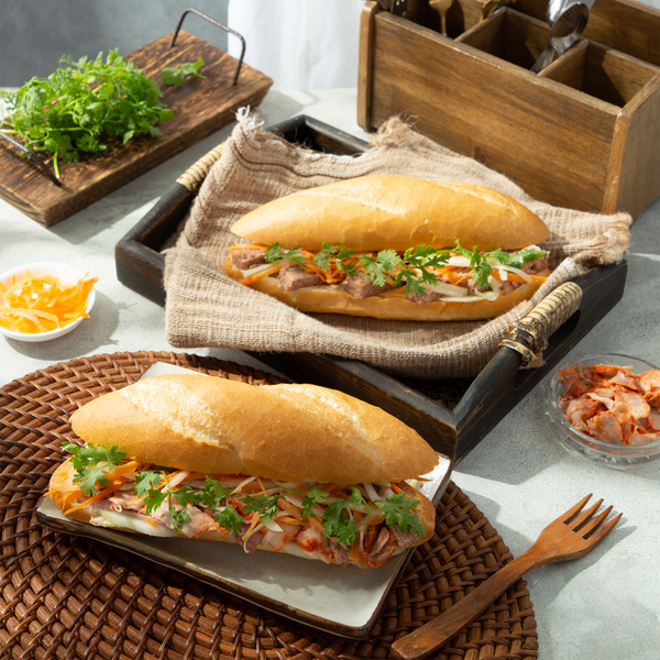 Bánh mì kẹp pa tê
