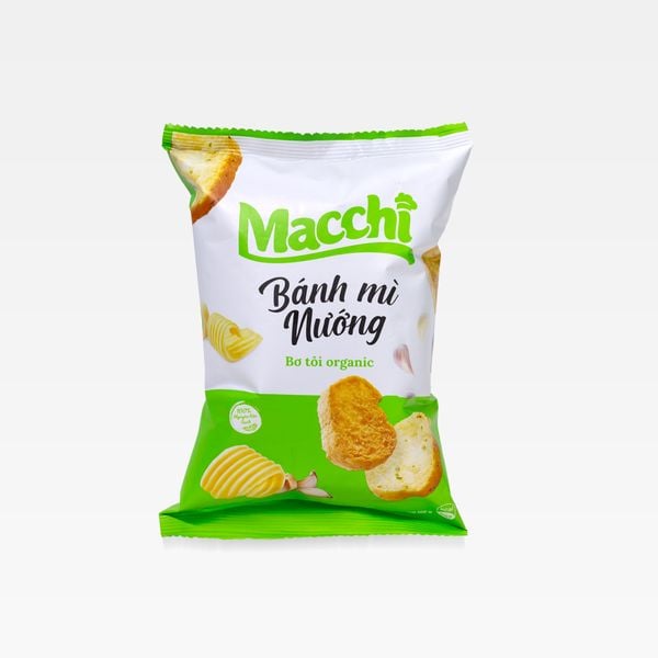 Bánh mì nướng bơ tỏi organic