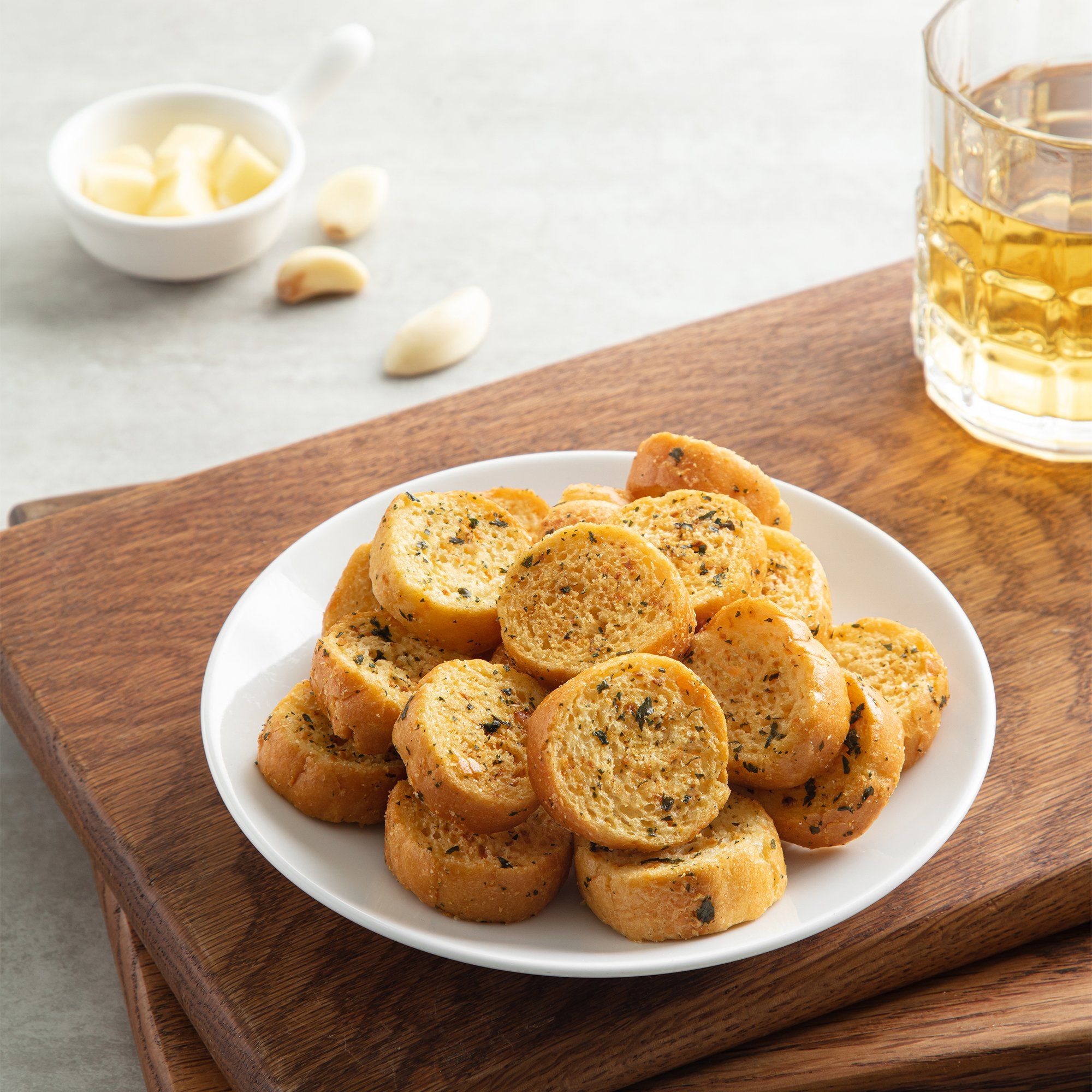 Bánh mì nướng bơ tỏi organic