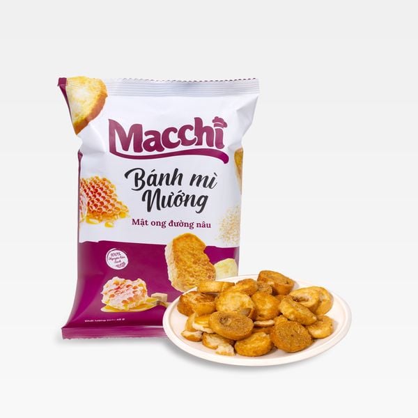 Bánh mì nướng mật ong đường nâu