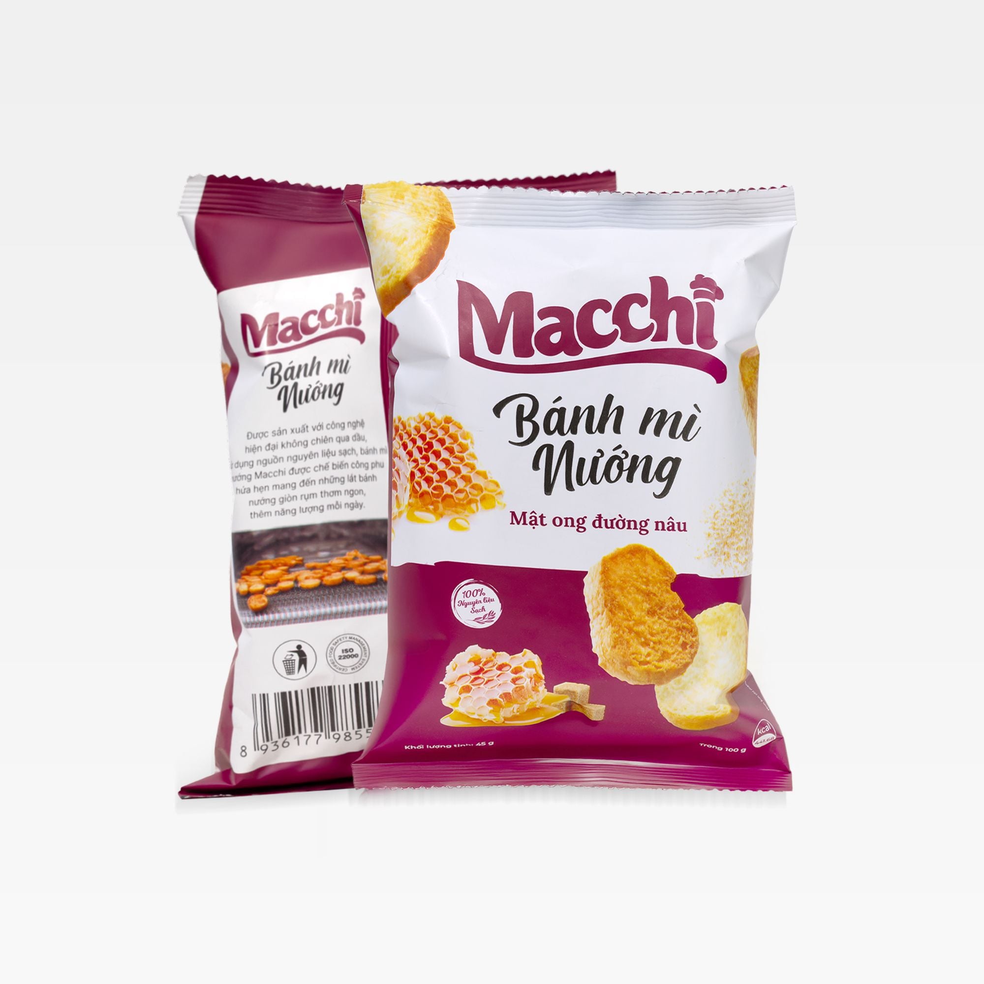 Bánh mì nướng mật ong đường nâu