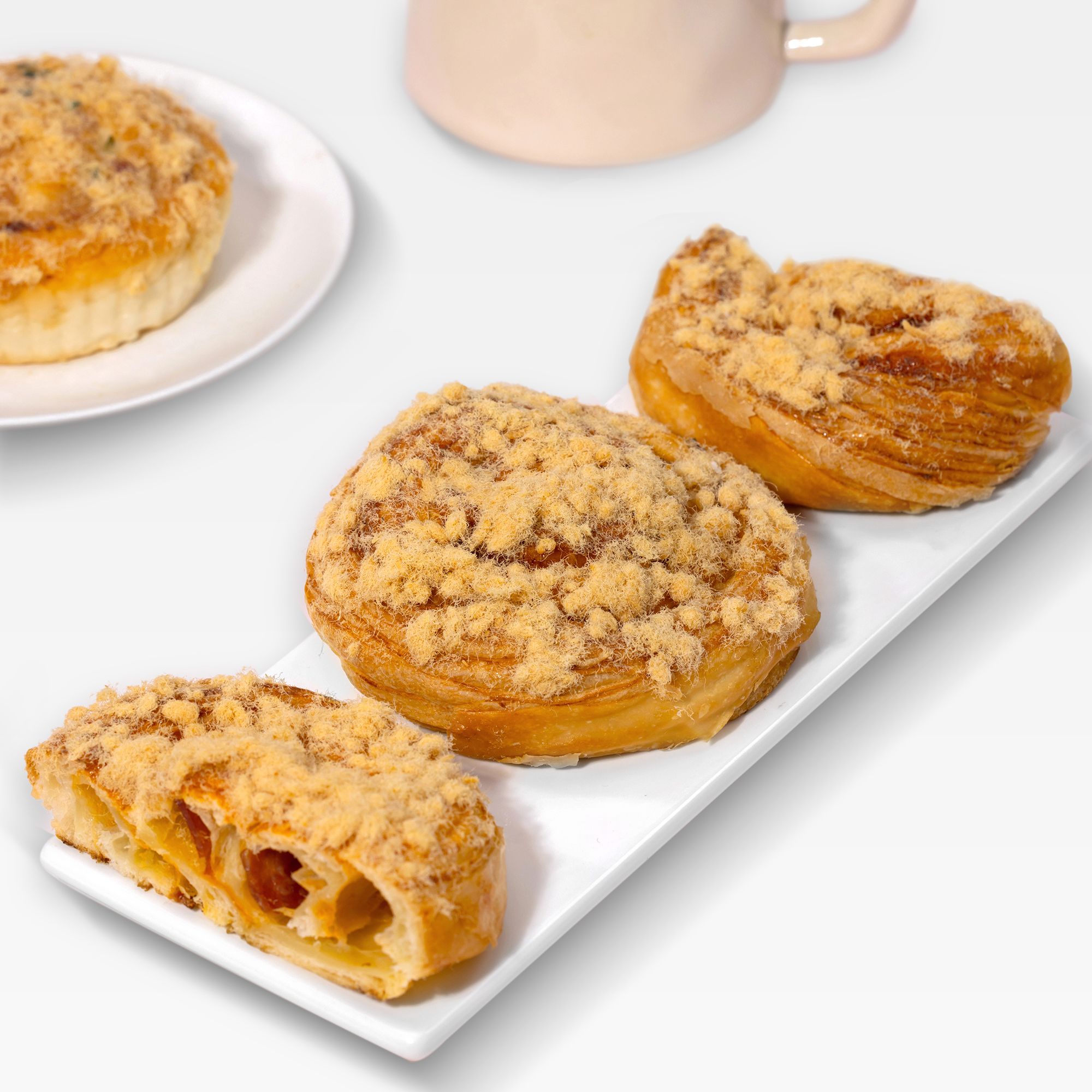 Bánh ngàn lớp dăm bông