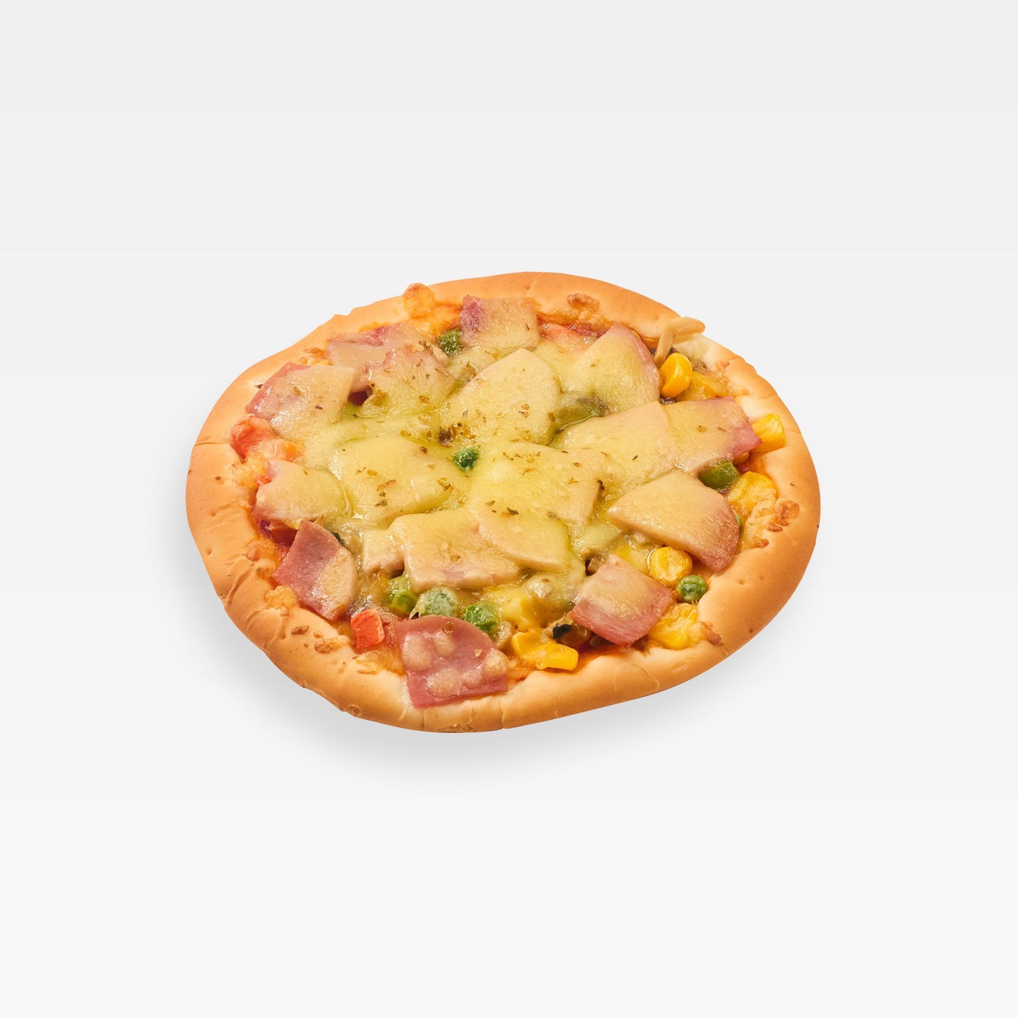 Bánh pizza giăm bông nấm