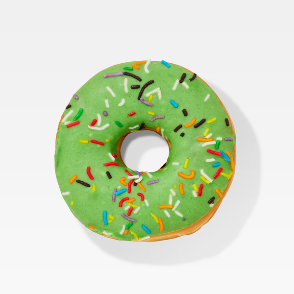 Bánh donut sô cô la trà xanh