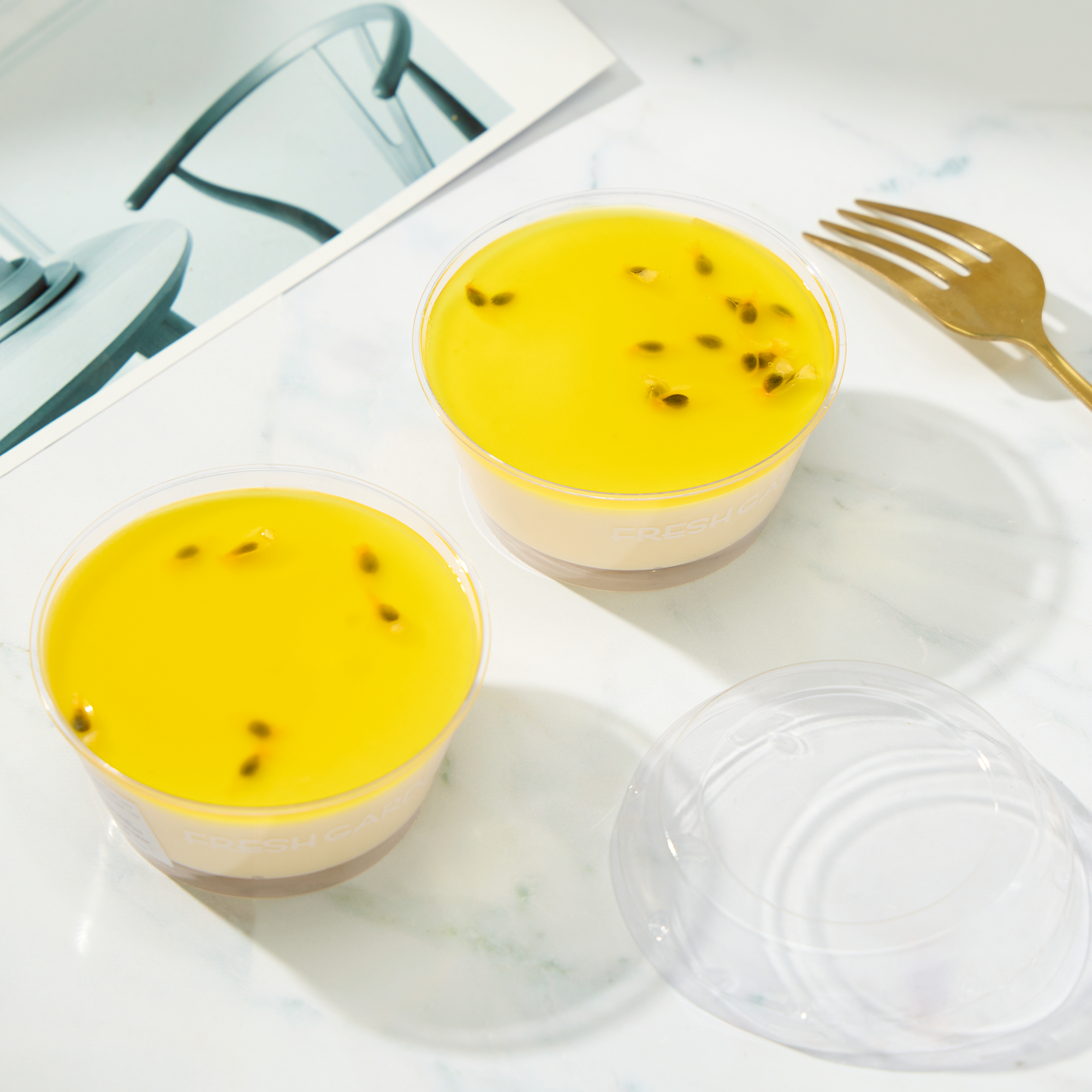 Bánh mousse chanh leo