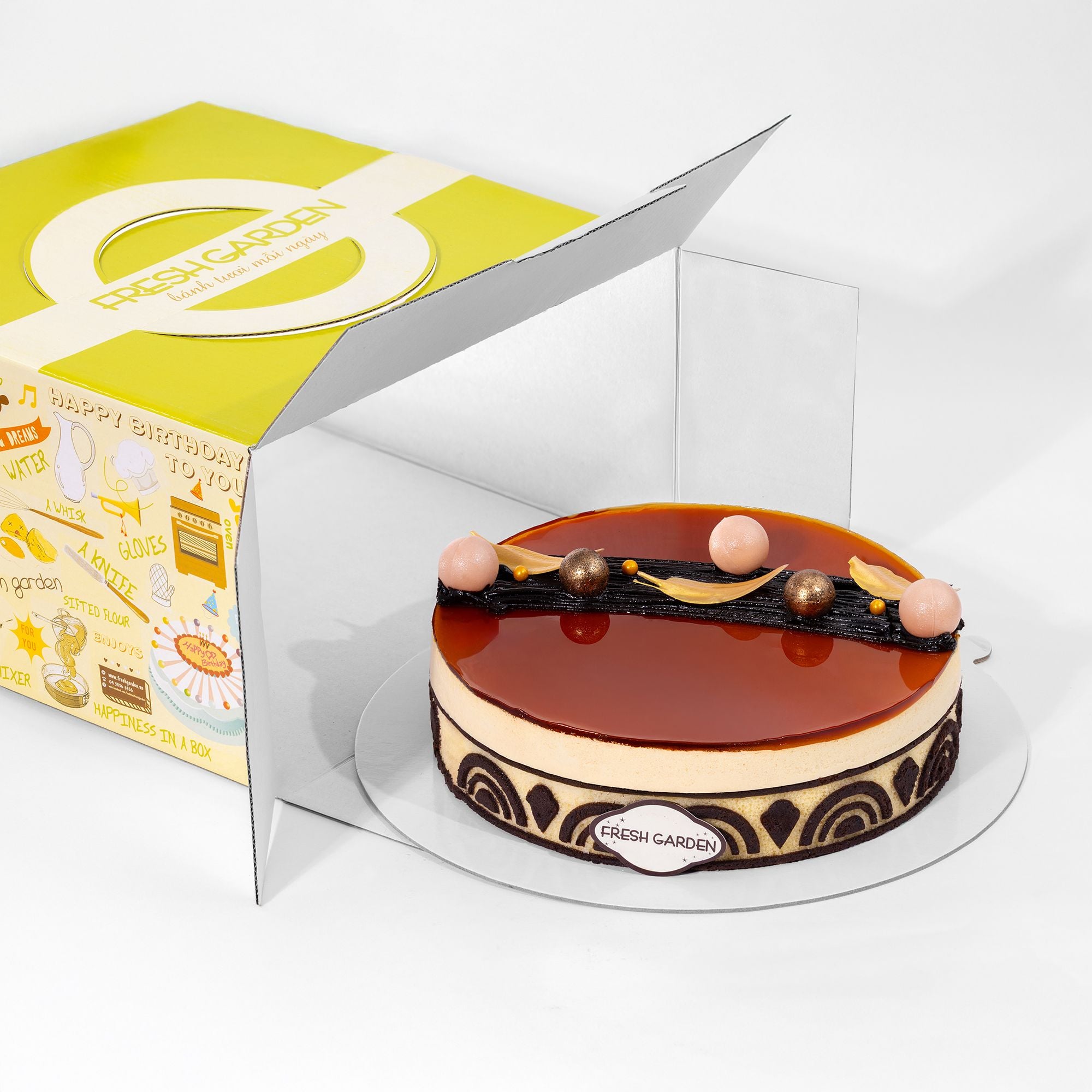 Bánh kem Mousse Hawaii