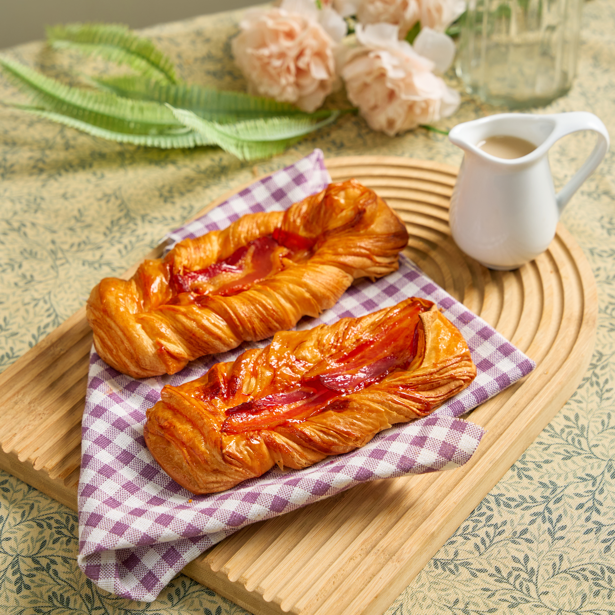 Bánh ngàn lớp thịt hun khói