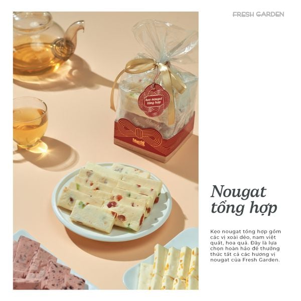 Kẹo nougat tổng hợp