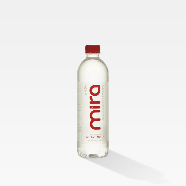 Nước ion kiềm Mira pH9+ 360ml