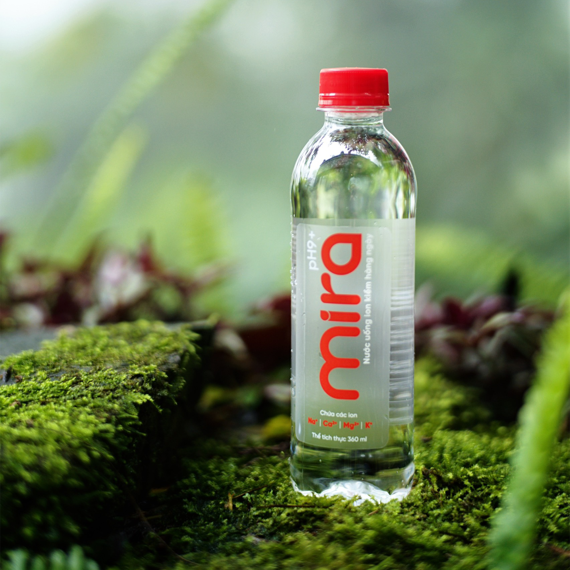 Nước ion kiềm Mira pH9+ 360ml