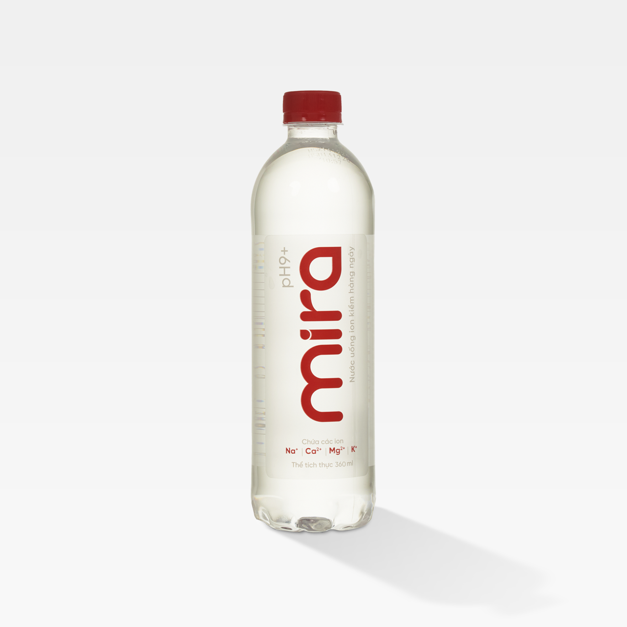 Nước ion kiềm Mira pH9+ 550ml