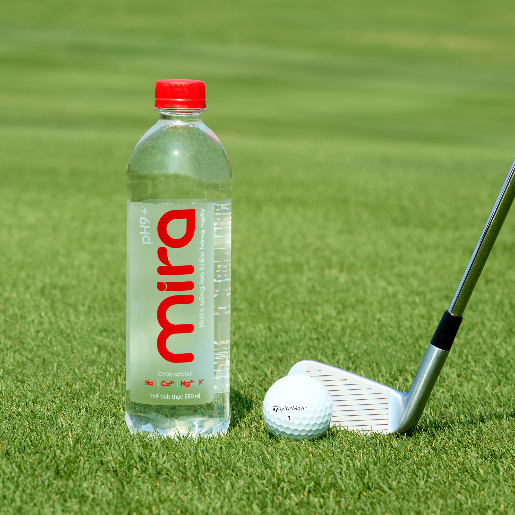 Nước ion kiềm Mira pH9+ 550ml