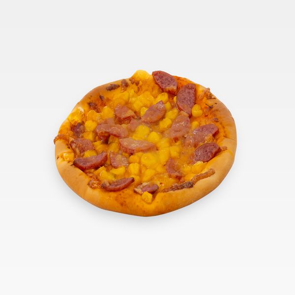 Bánh pizza xúc xích ngô