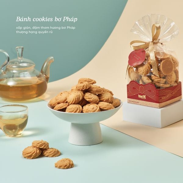 Bánh cookies bơ Pháp