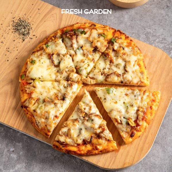 Bánh pizza gà teriyaki