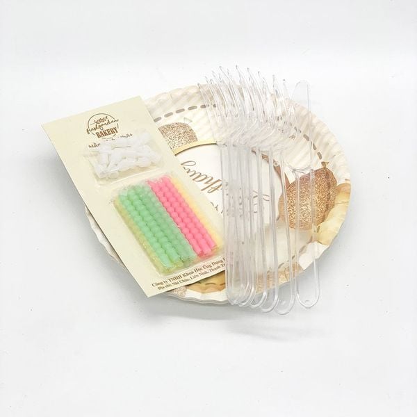 Bộ dao dĩa cho 6 người kèm nến