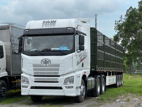xe đầu kéo faw jh6 445hp