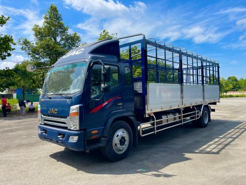 Xe tải jac n900s thùng nhôm mở vỉ