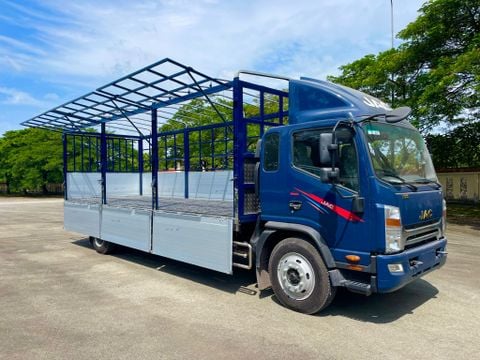 Xe tải jac n900s thùng nhôm mở vỉ