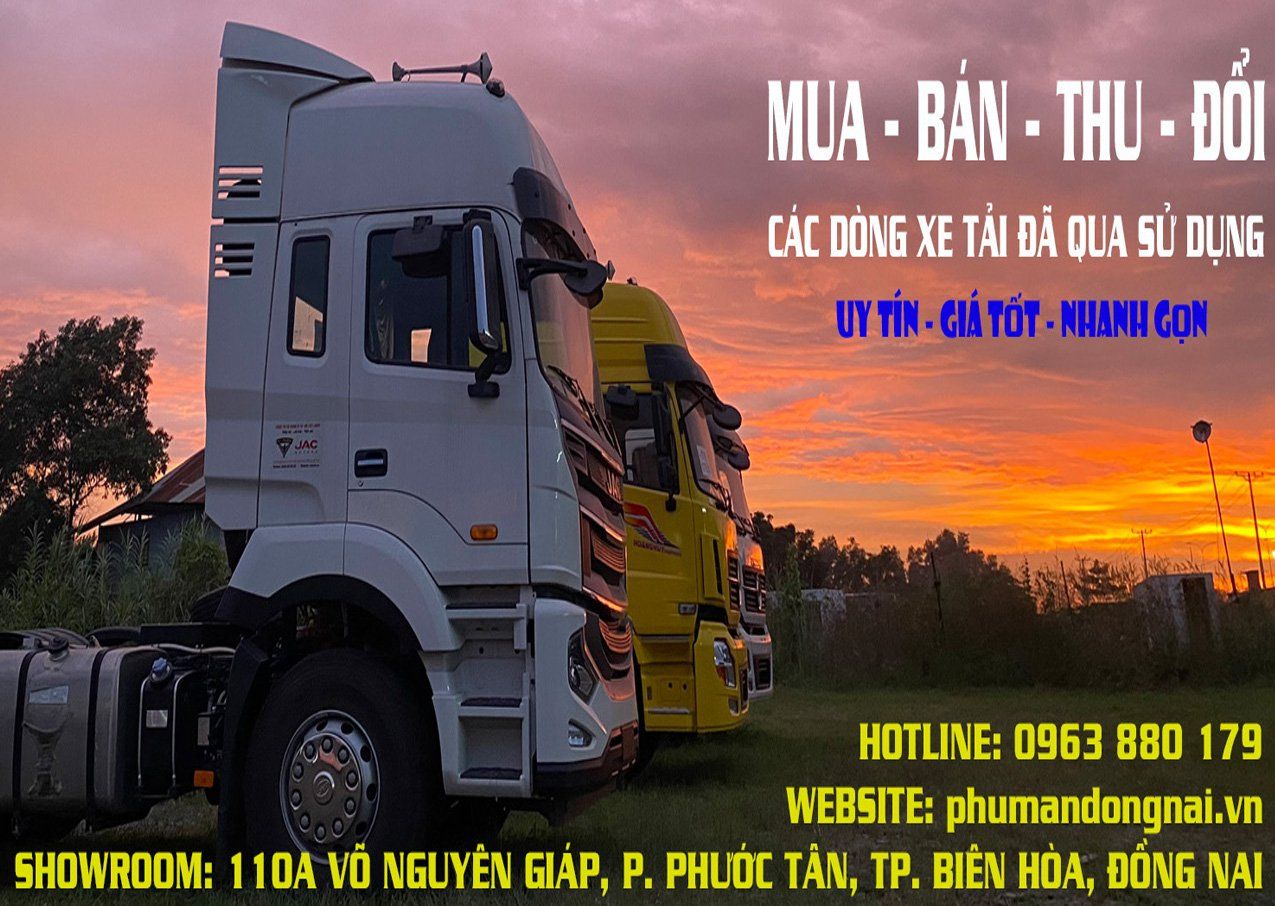  THU MUA - TRAO ĐỔI CÁC DÒNG XE TẢI CŨ TRÊN TOÀN QUỐC 