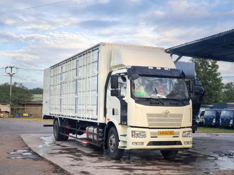 xe tải faw thùng kín pallet điện tử