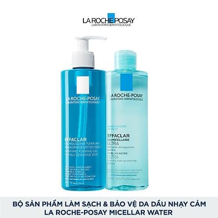 Bộ sản phẩm chăm sóc da La Roche-Posay Micellar Water