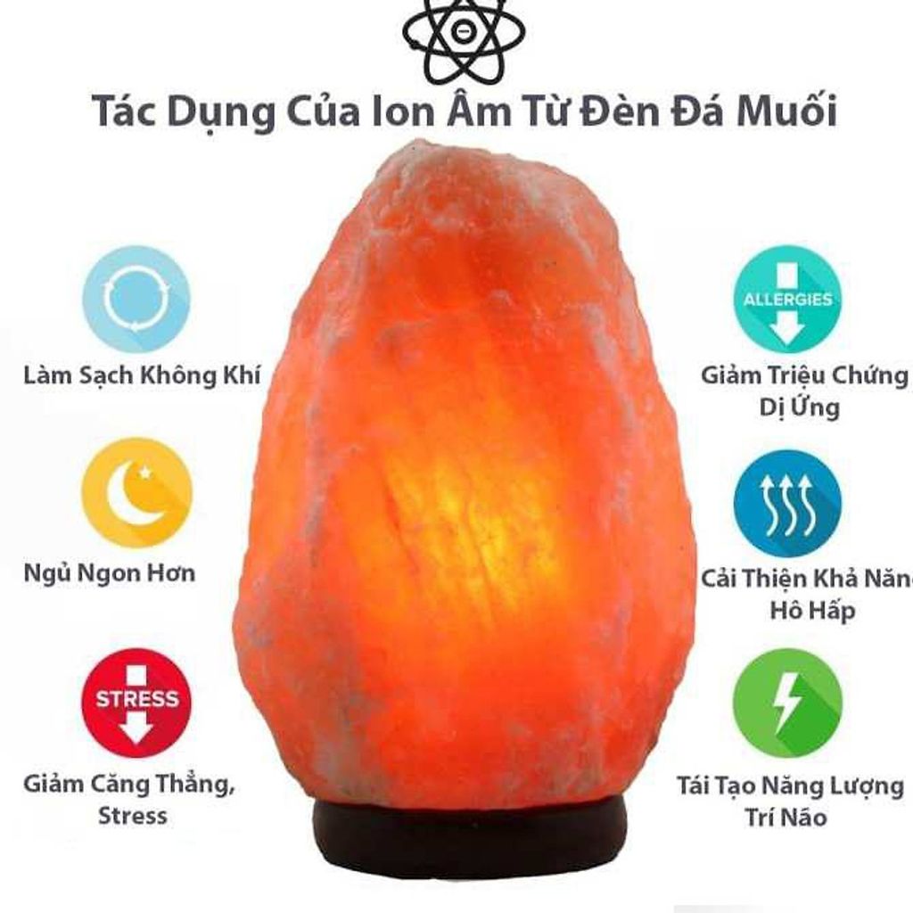 Đèn Đá Muối Himalaya Cao Cấp