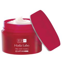 Kem dưỡng Matcha chuyên biệt chống lão hóa Hada Labo Pro Anti Aging α Lifting Cream (50g)