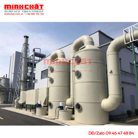 Xứ lý khí thải, nước thải