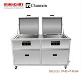  Máy tẩy rửa siêu âm 2 ngăn 